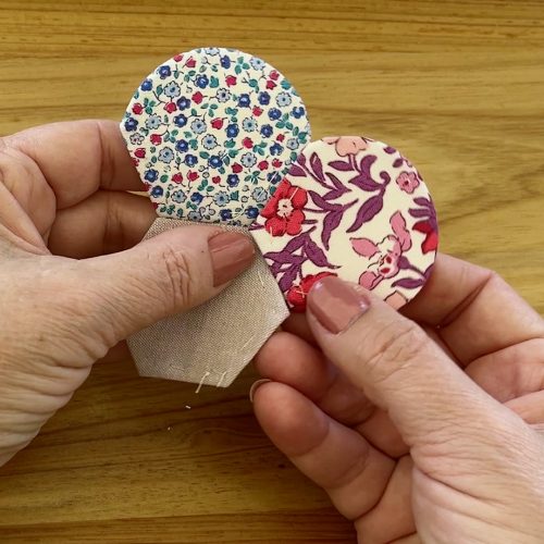 how to sew petals together